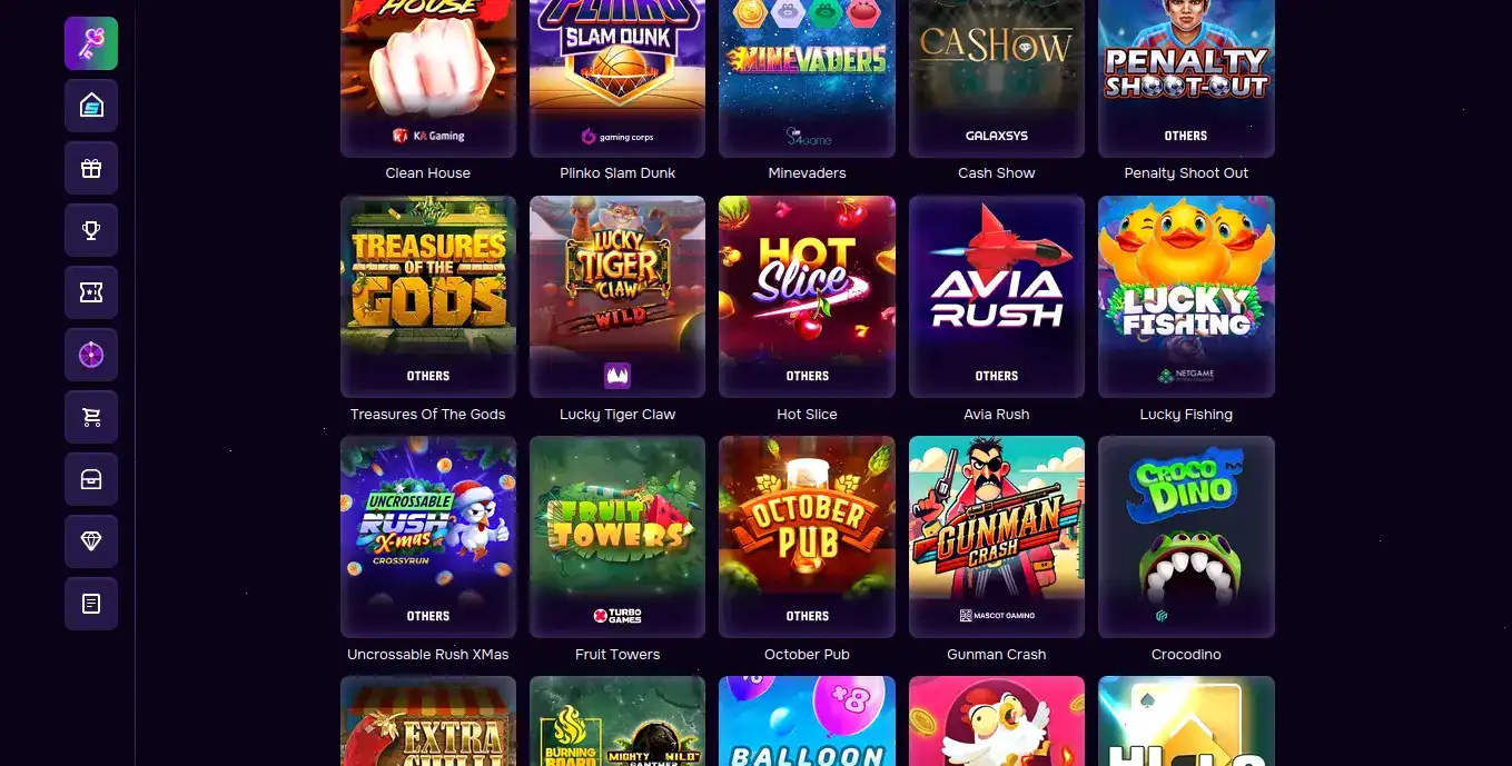 Бонусы и акции в Cryptoboss casino